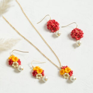 花束みたいなアクセサリーを作る オンラインレッスンのお知らせ🌸