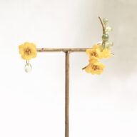 春のお出かけに連れて行きたくなる  フリージアアクセサリー販売会します🌼